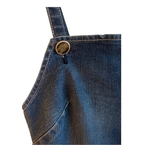 Guess Denim Slit Midi Dress - Picture 8 of 12